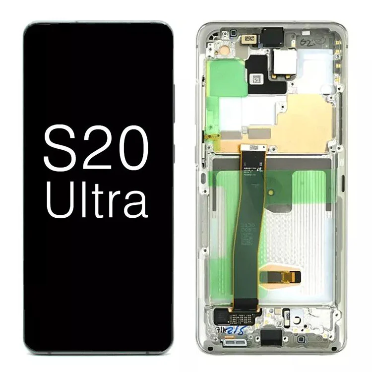 சாம்சங் கேலக்ஸி எஸ் 20 அல்ட்ரா ஜி 988 5 ஜி ஓஎல்இடி டிஸ்ப்ளே எல்சிடி தொடுதிரை மாற்றுவதற்கு